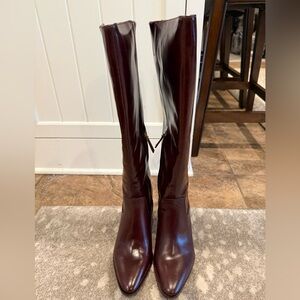 Vince Camuto Brown Knee-High Women's Boots Size 9.5 WIDE CALF NEW
